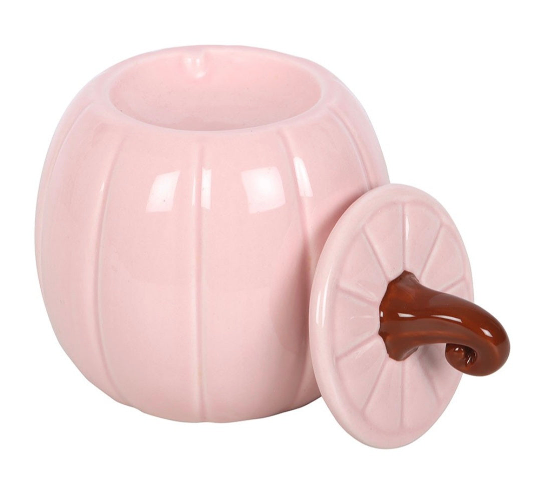 Pink Curly Pumpkin Oil Burner