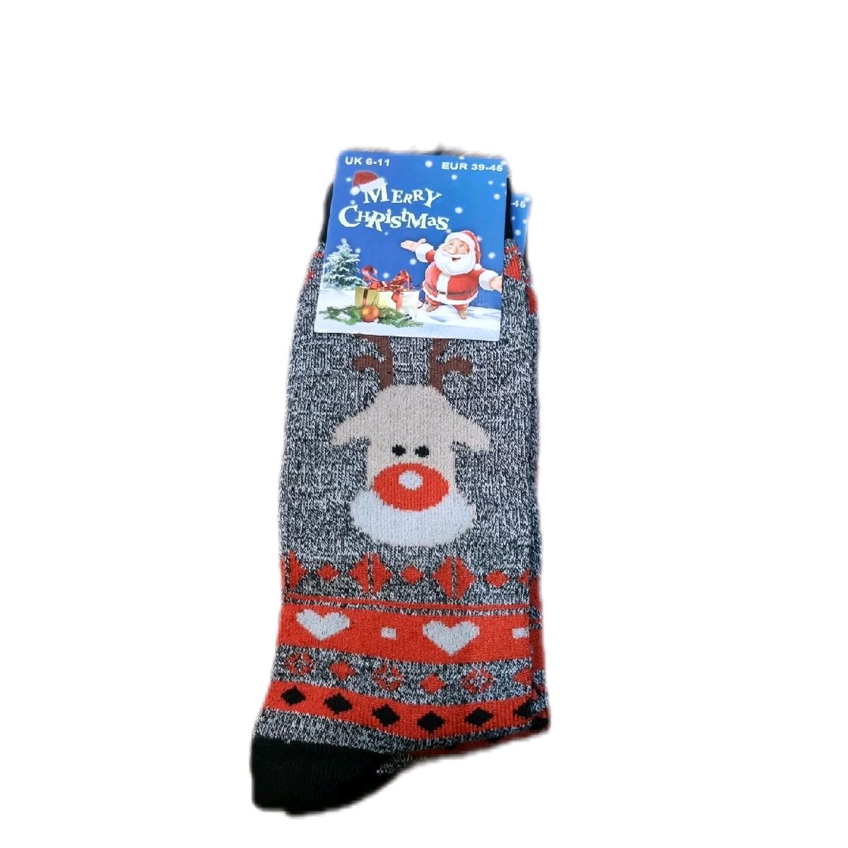Christmas Design Socks for Men Size 6-11 - Menswear, Underwear