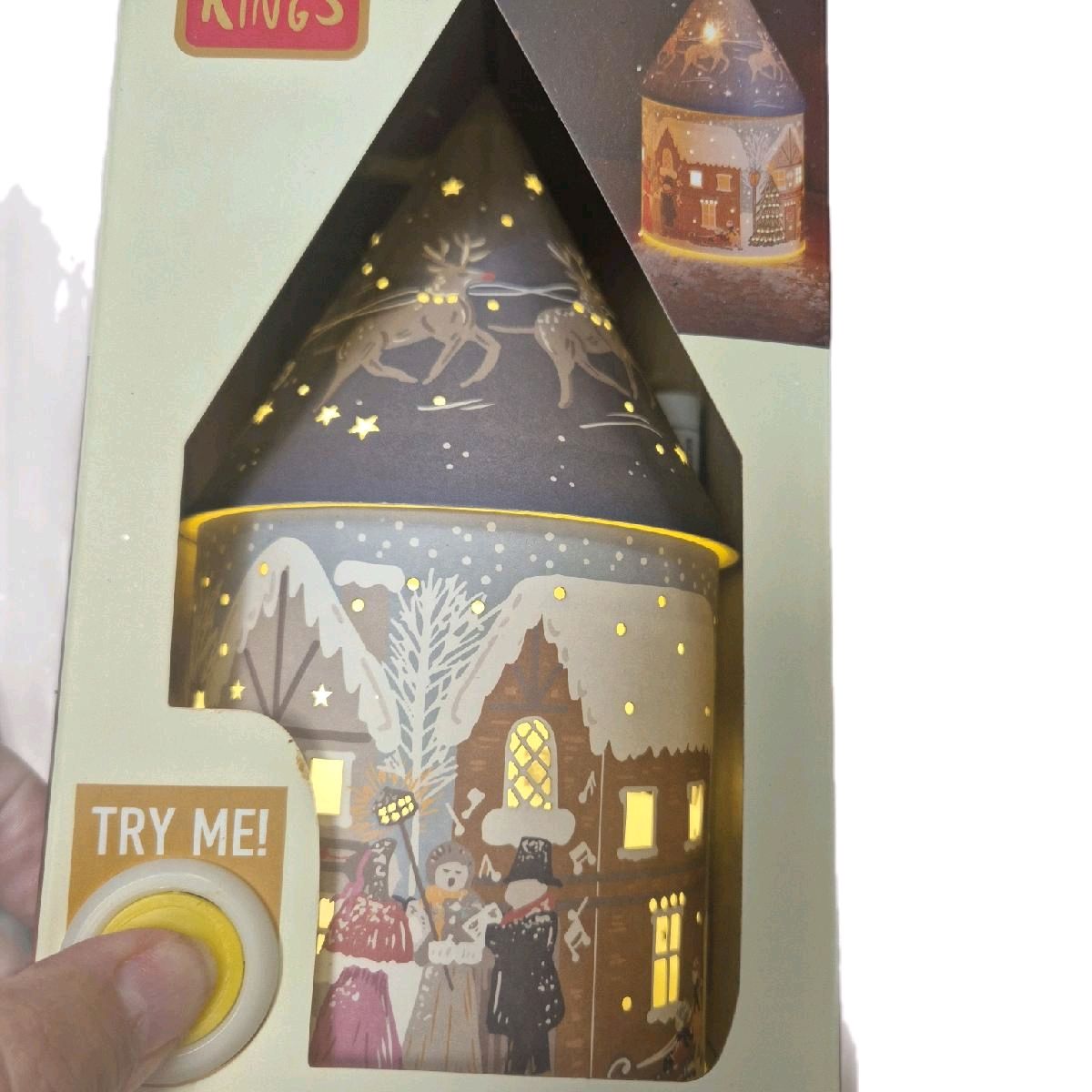 Christmas carol singers decorative light Decoration