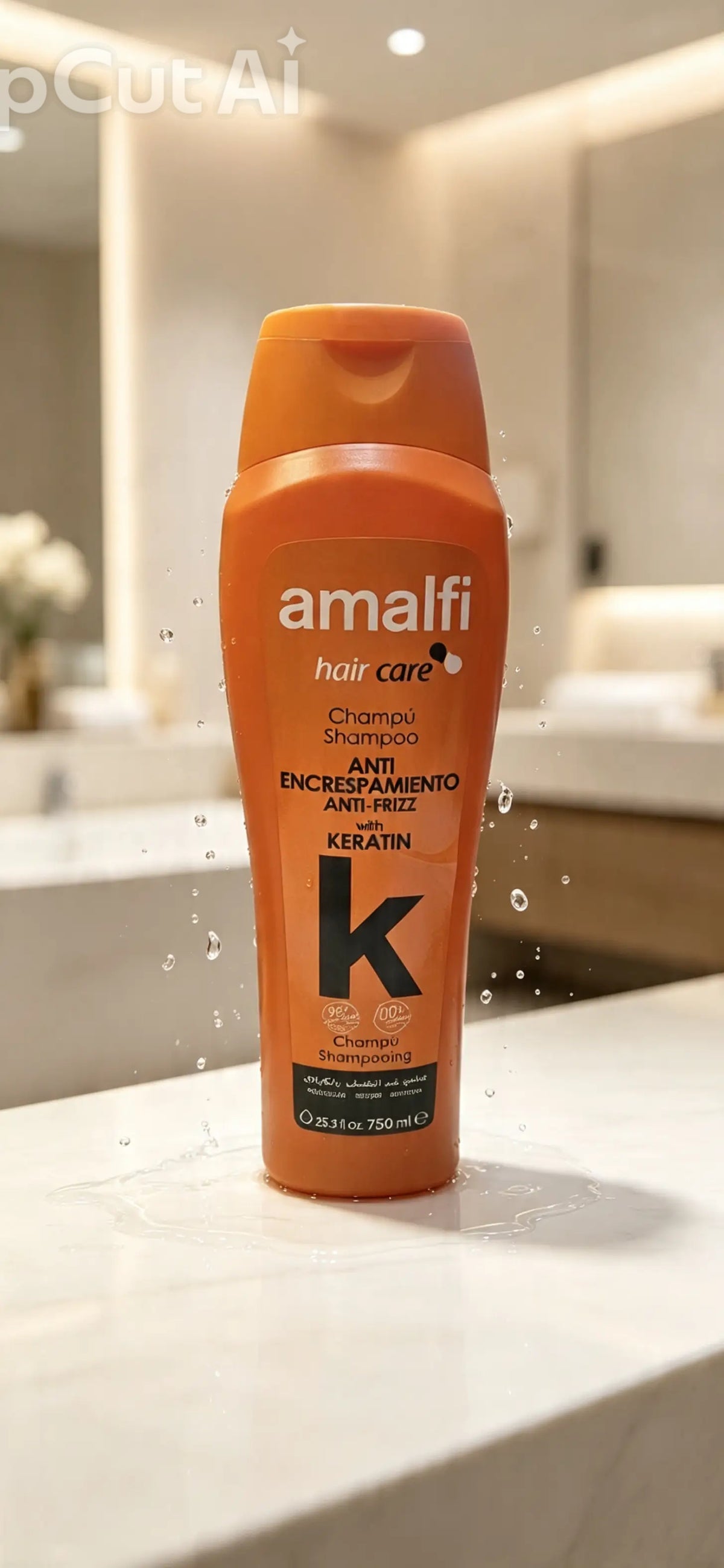 Amalfi Haircare Keratin Shampoo for Damaged Hair - 750ml - Conditioner