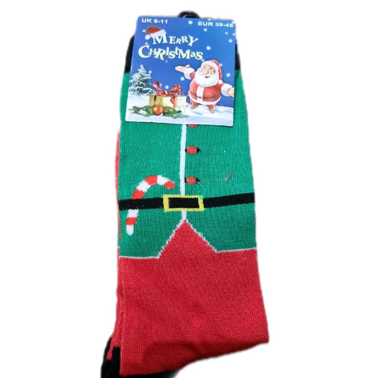 Christmas Design Socks for Men Size 6-11 - Menswear, Underwear
