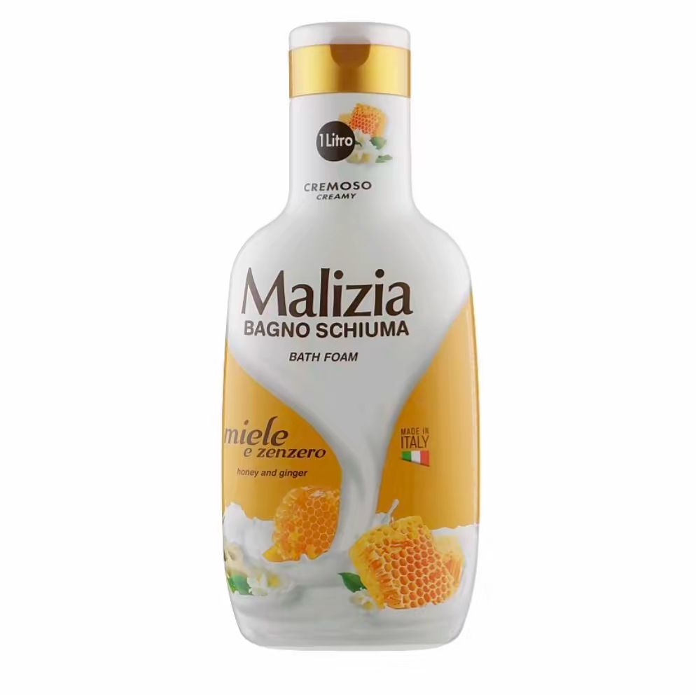 Malizia Italian Honey and Ginger Bath Foam