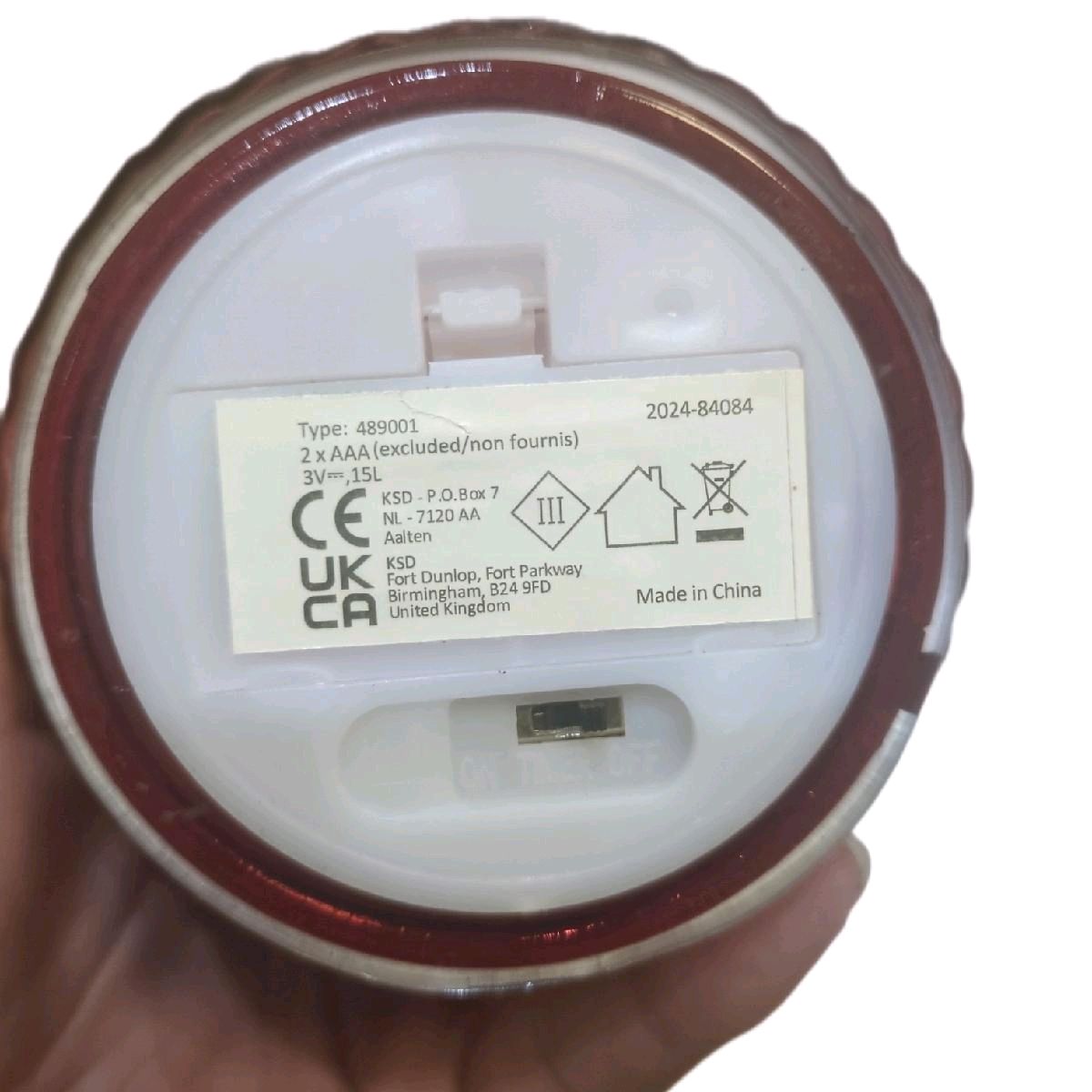 LED Christmas Tree Ornament   19.5cm - Festive Home Decorations - Gifts Room