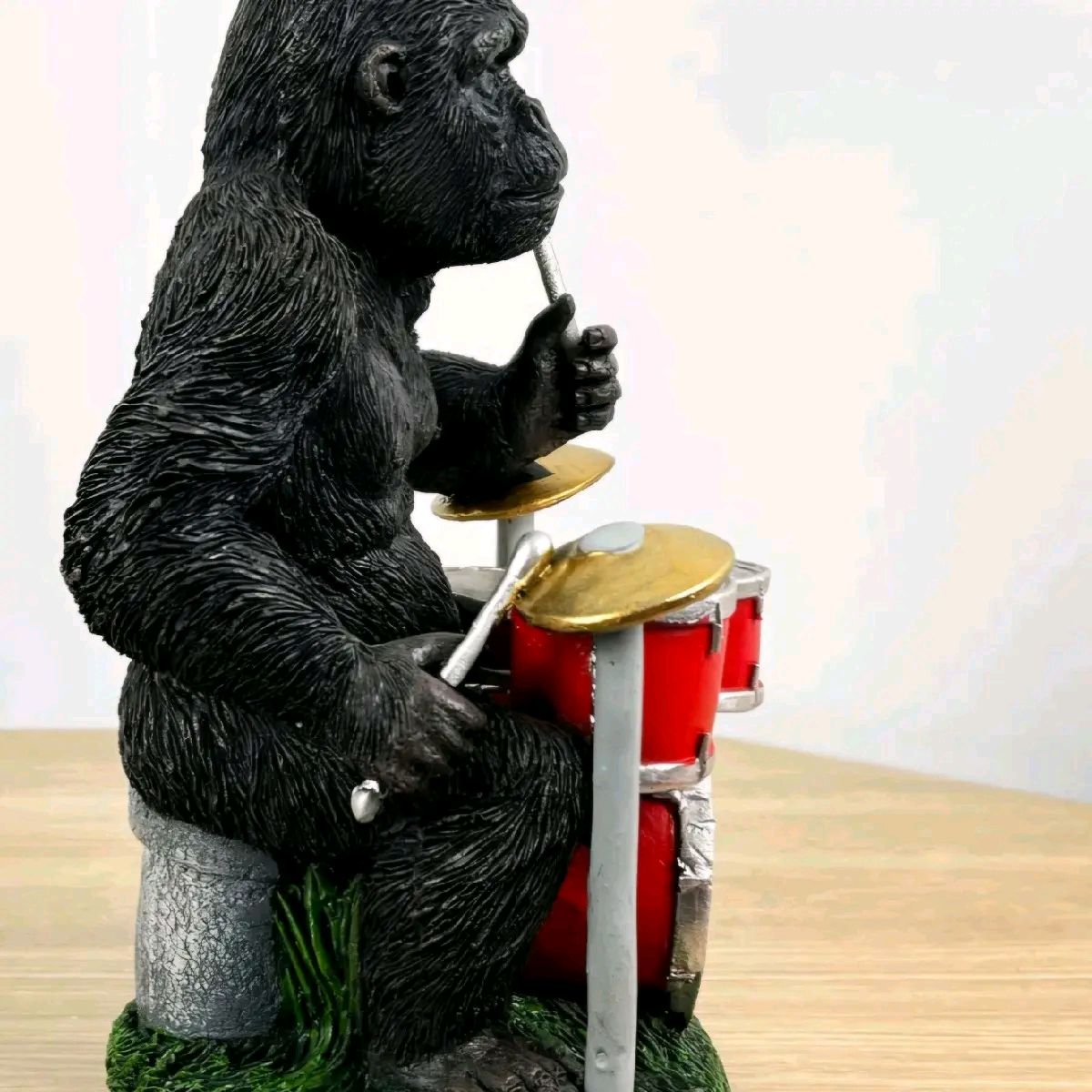 Drumming Gorilla Ornament