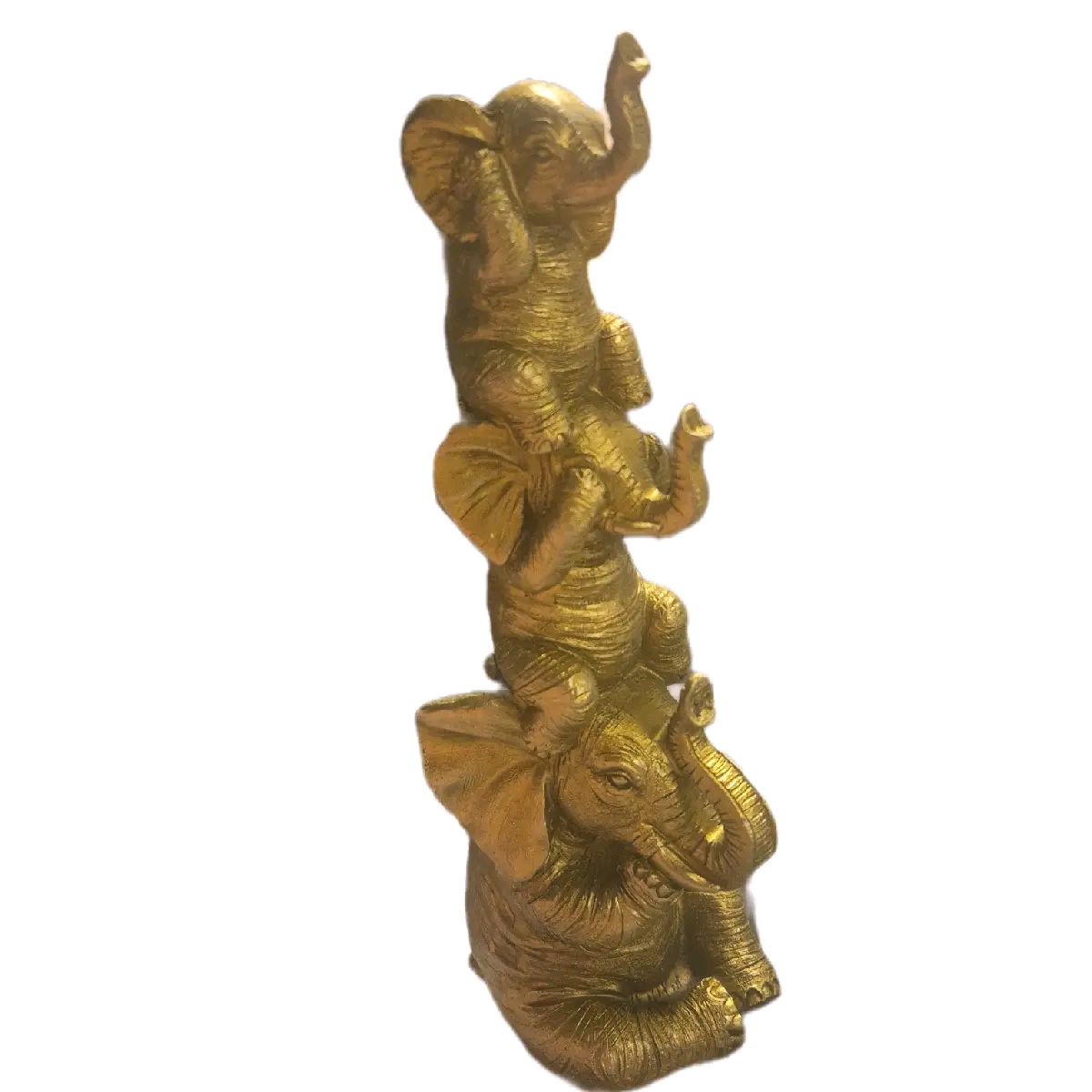 3 Wise Elephants Figurines