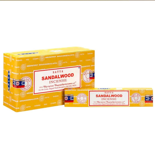Satya Incense Sticks, Sandalwood/arabian musk