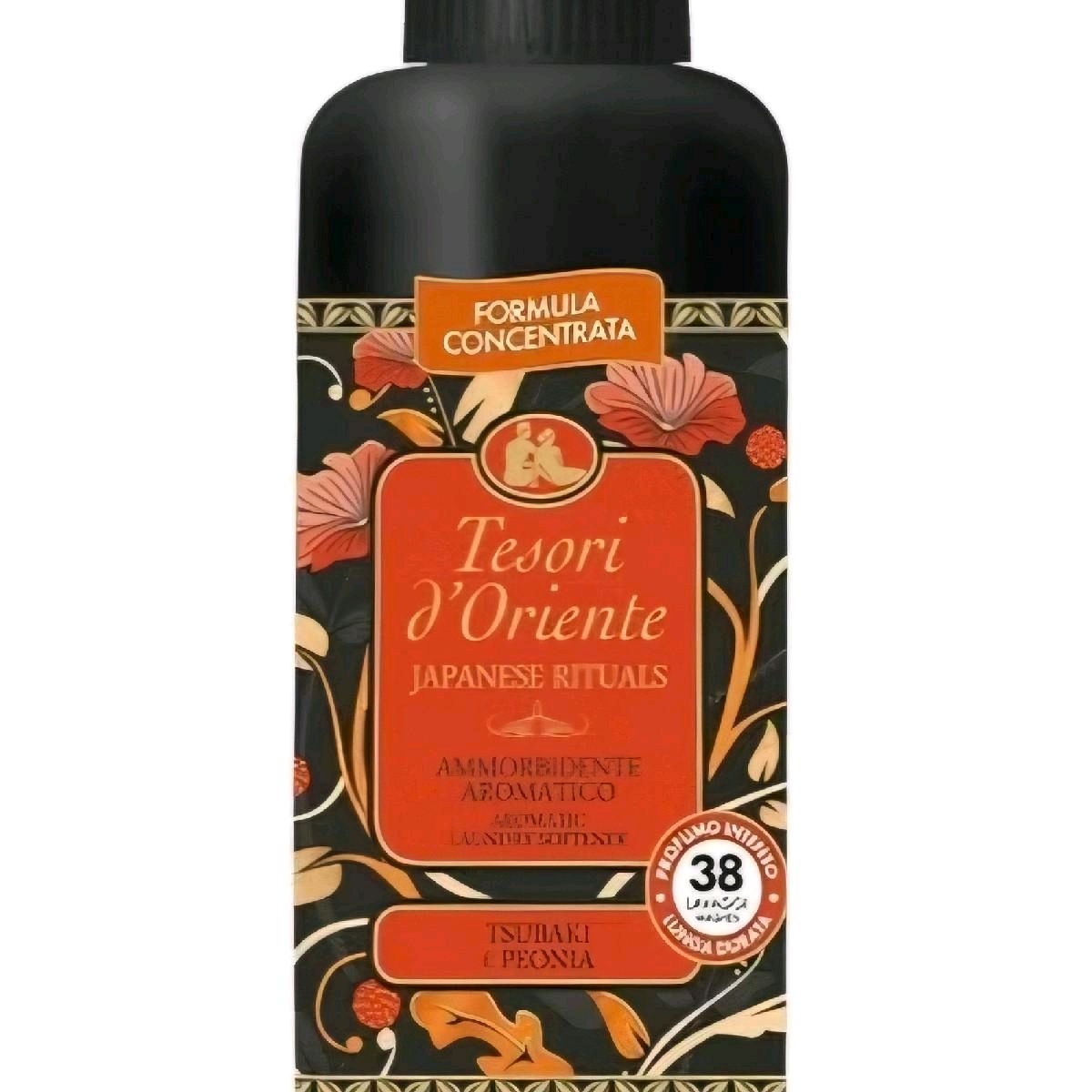 Tesori d'Oriente Japanese Rituals Concentrated Fabric Softener 760ml - Household Cleaner Fragrance Perfume
