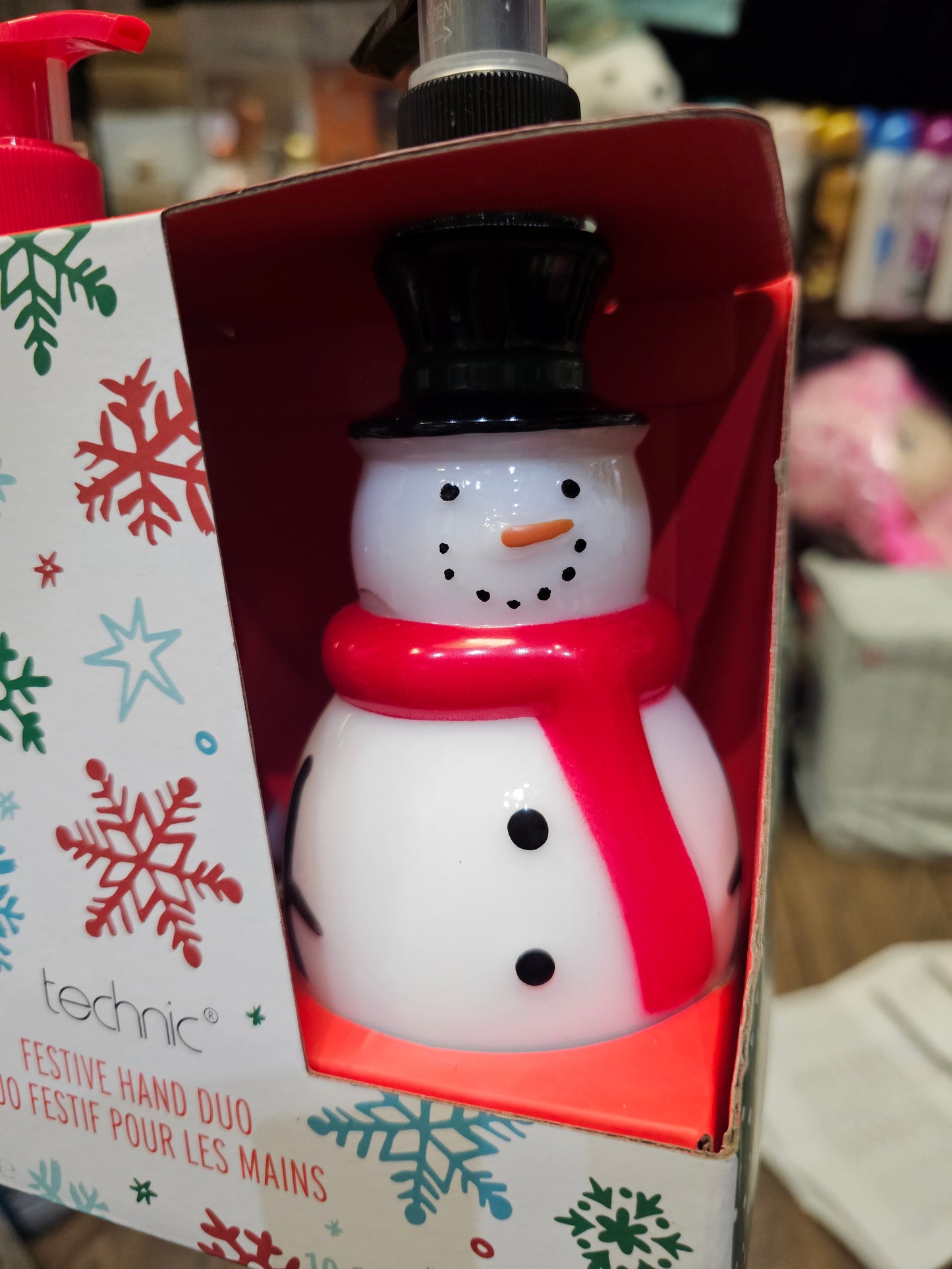 Technic Christmas Novelty Festive Hand Duo Set in Vanilla Frosting Fragrance