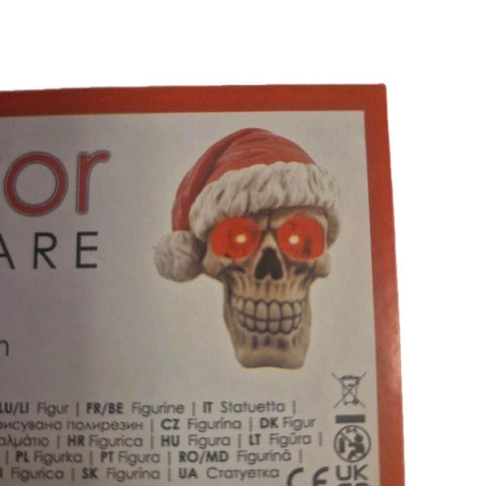 Silent Night Skull Figurine 15.5cm Ornaments Decor