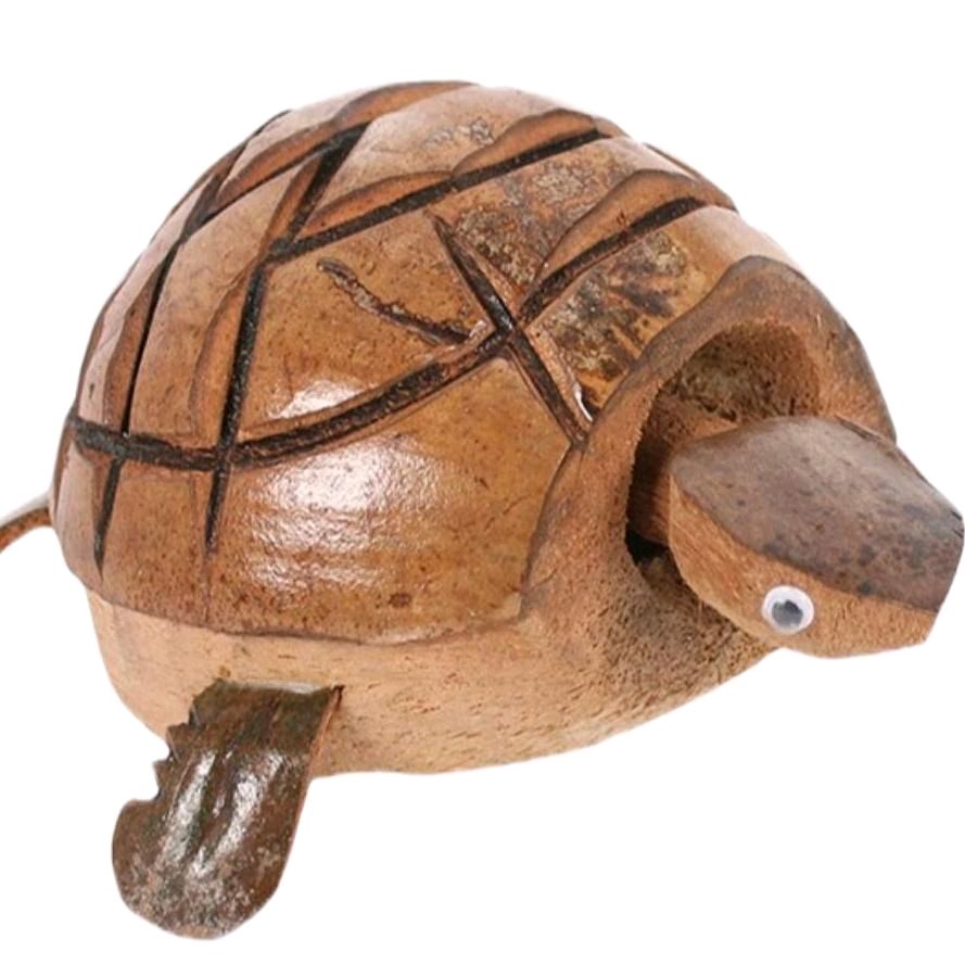 Nodding Turtle Garden Decor - Adorable Outdoor Statuette for Home and Garden Decor handmade