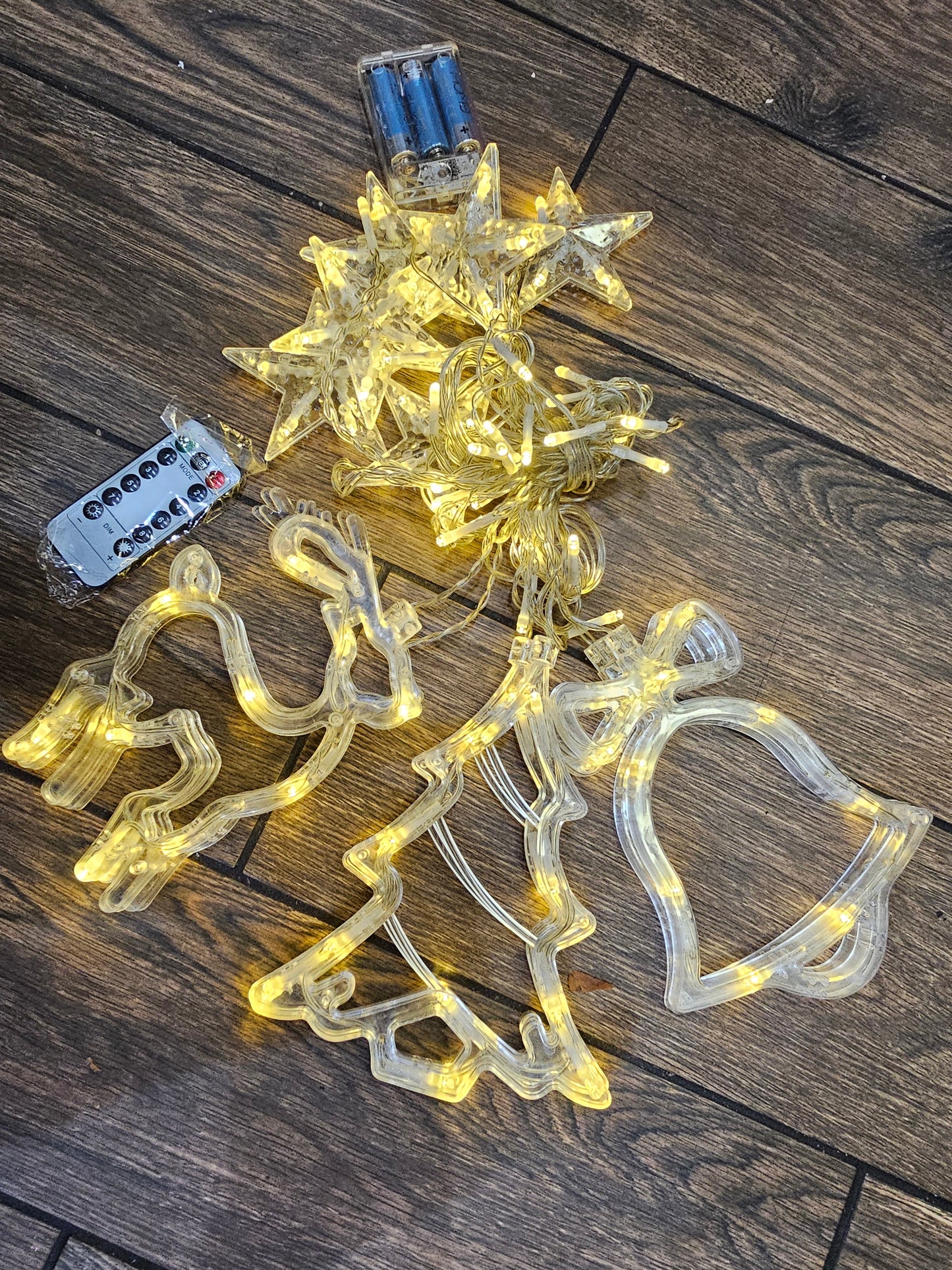 11.5ft Waterproof LED fairy curtain lights