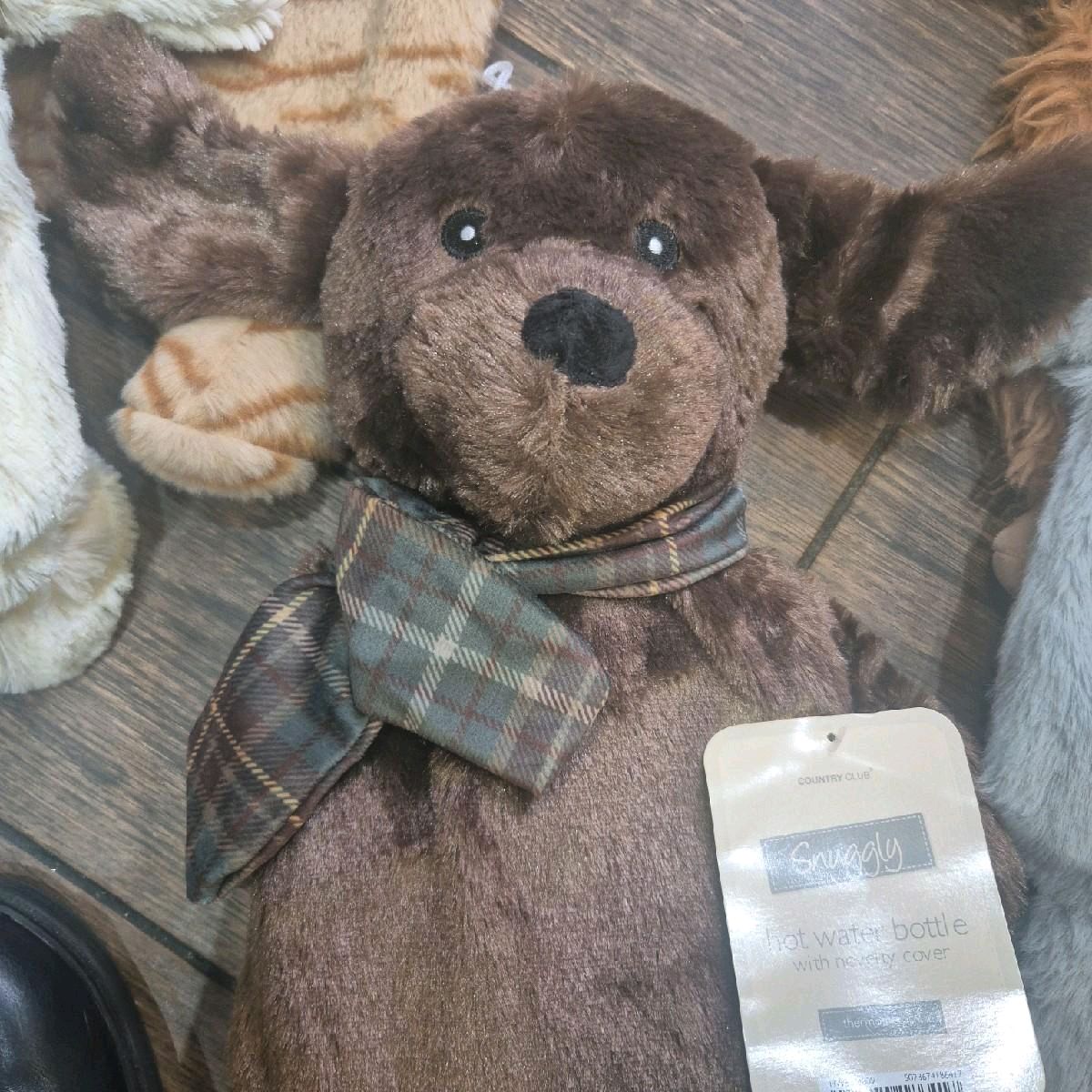 Snuggly Hot Water Bottles with Novelty Cover - Various Designs Comfortable Cozy