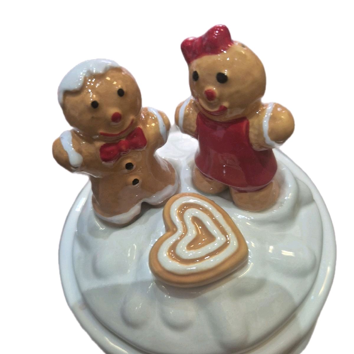 Gingerbread icing cookie jar Ceramic Kitchen