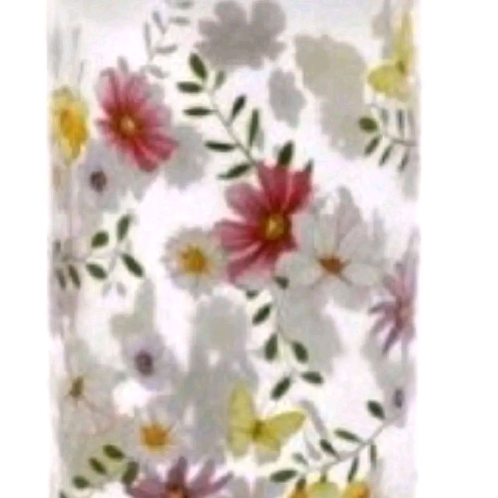 20.5cm Floral Print Vase