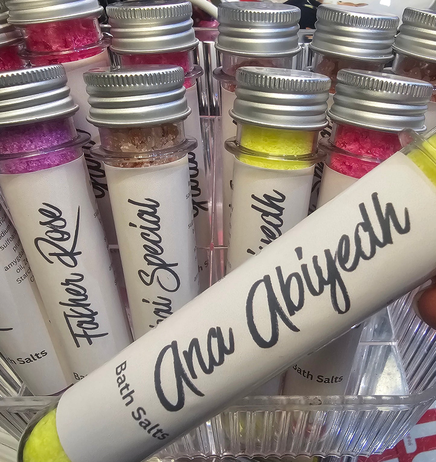 Bath Salt Tubes