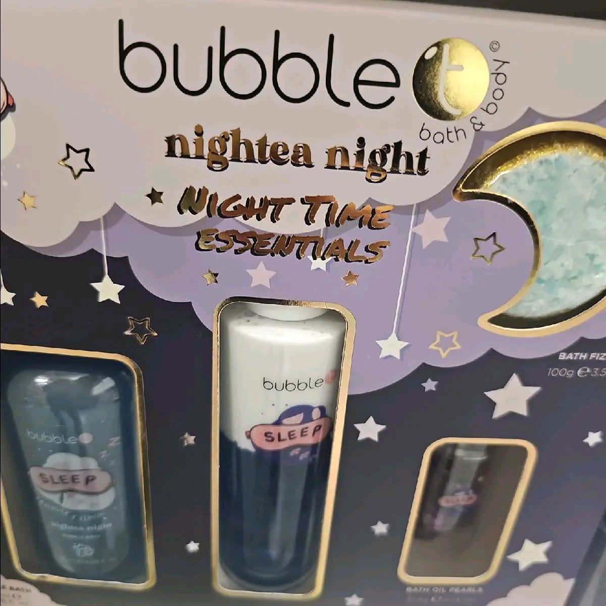 Bubble T Nightea night essentials gift set