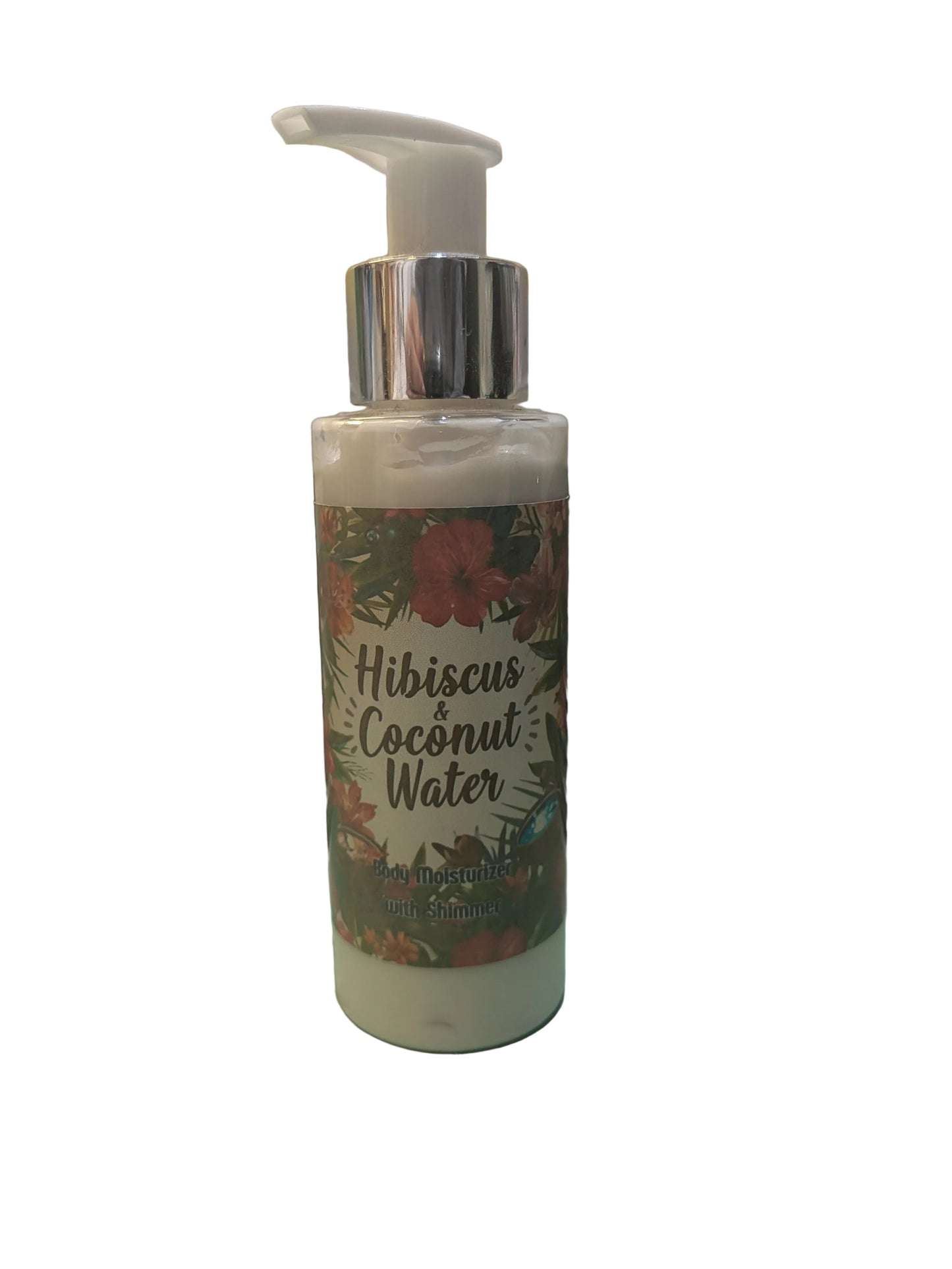 Hibiscus & Coconut Water Body Moisturiser with Shimmer