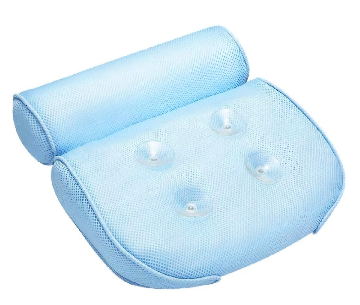 Spa Mesh Bath Pillow - Blue