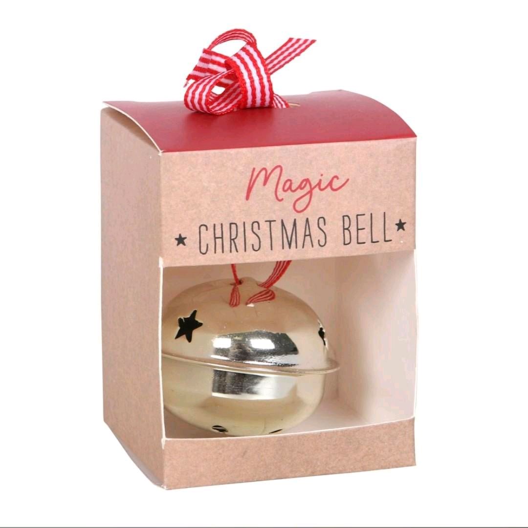 Santa's Magic Christmas Bell Ornaments Decoration