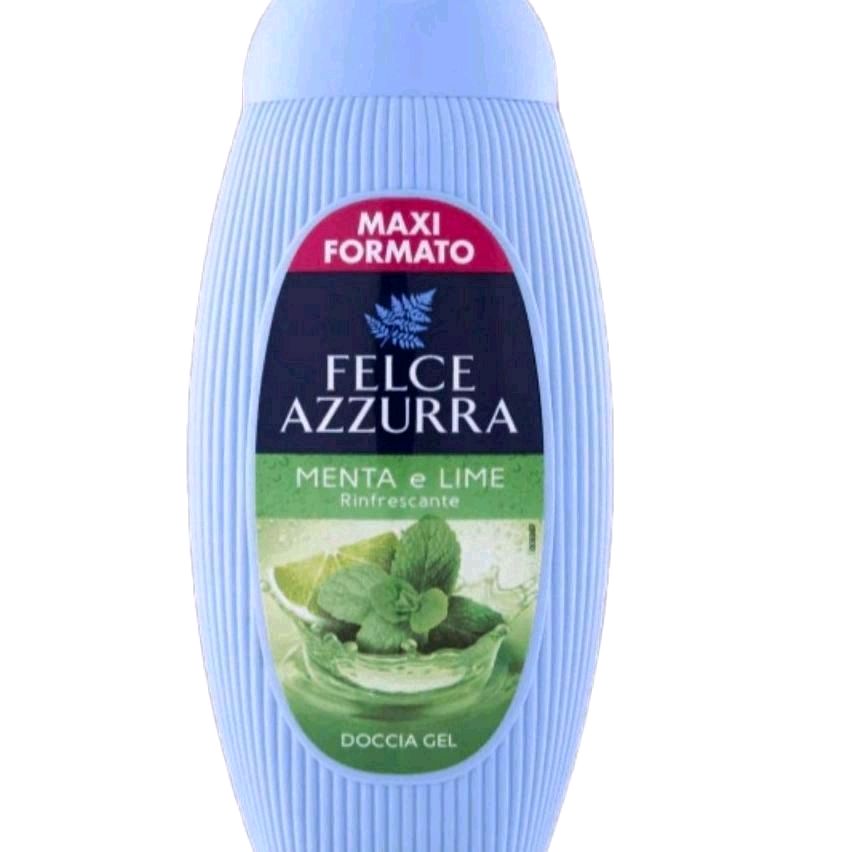 Italian Shower Gel Mint & Lime 250 ml - Body Care for a Refreshing and Fragrant Experience