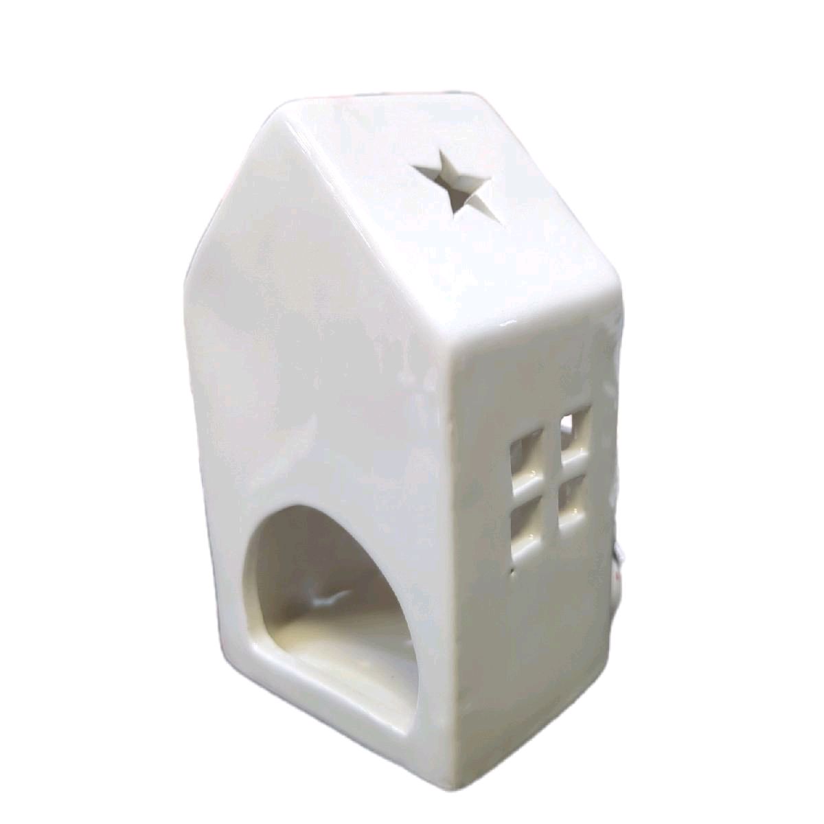 House Tea Light Holder with gonk  Decoration, 14.5cm - Perfect for Christmas Decor - Ornaments