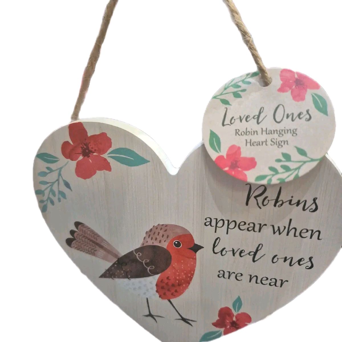 Hangable Robins Appear Plaque