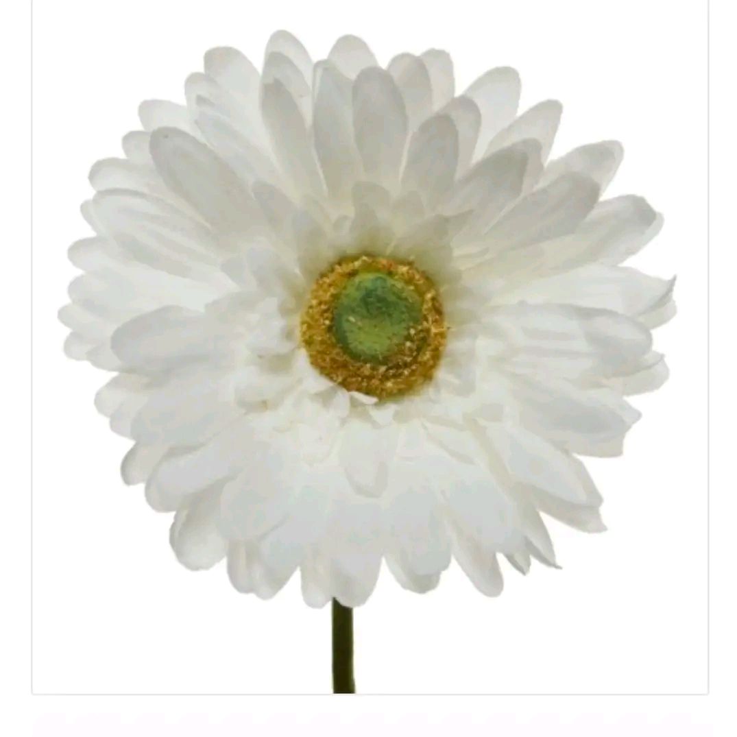 White Gerbera, 50cm artificial flower