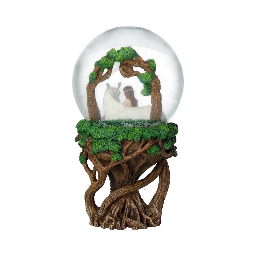 Pure Heart Snowglobe 18cm