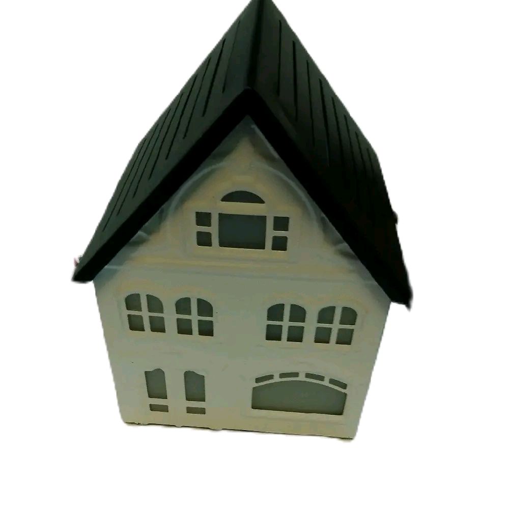 Black & White Mayfair House Electric Wax Melt Burner - Perfect for Home Decor and Ornaments