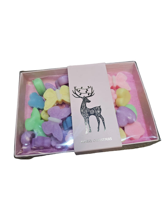 Bloom Scented Wax Melts in Festive box. Approx 180g