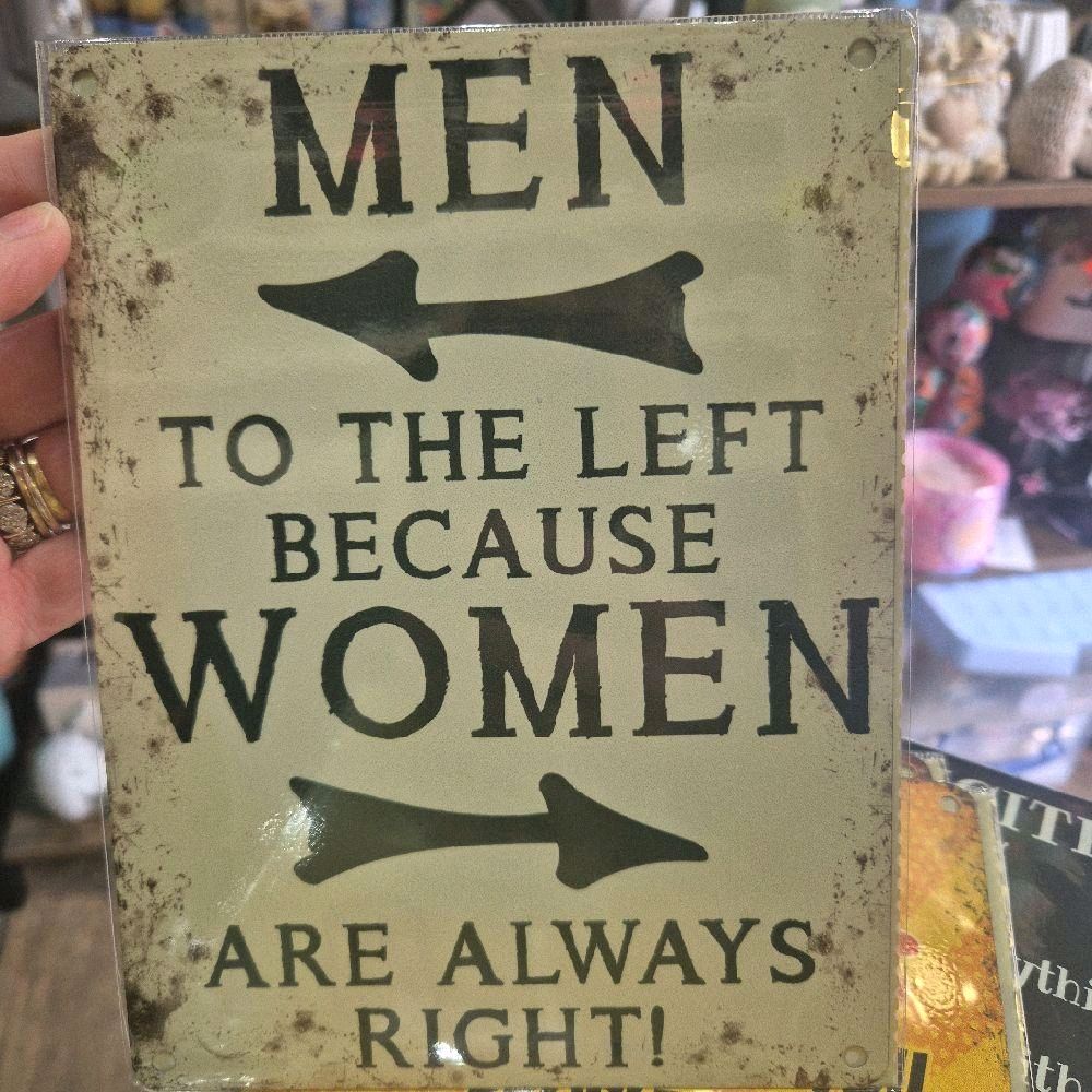 Metal outdoor Signs - 20cm Decor Hanging