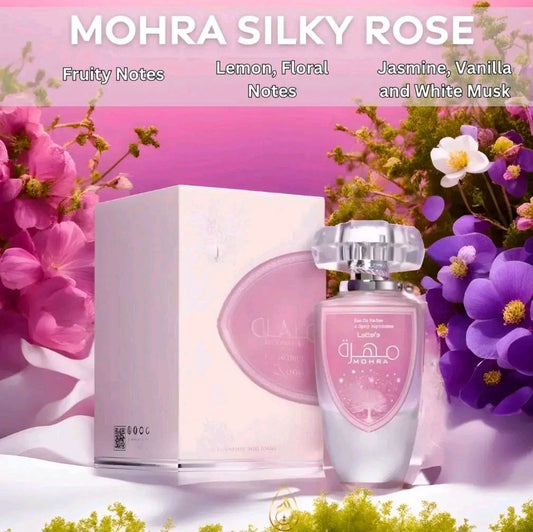 mohra silky rose by lattafa 100ml