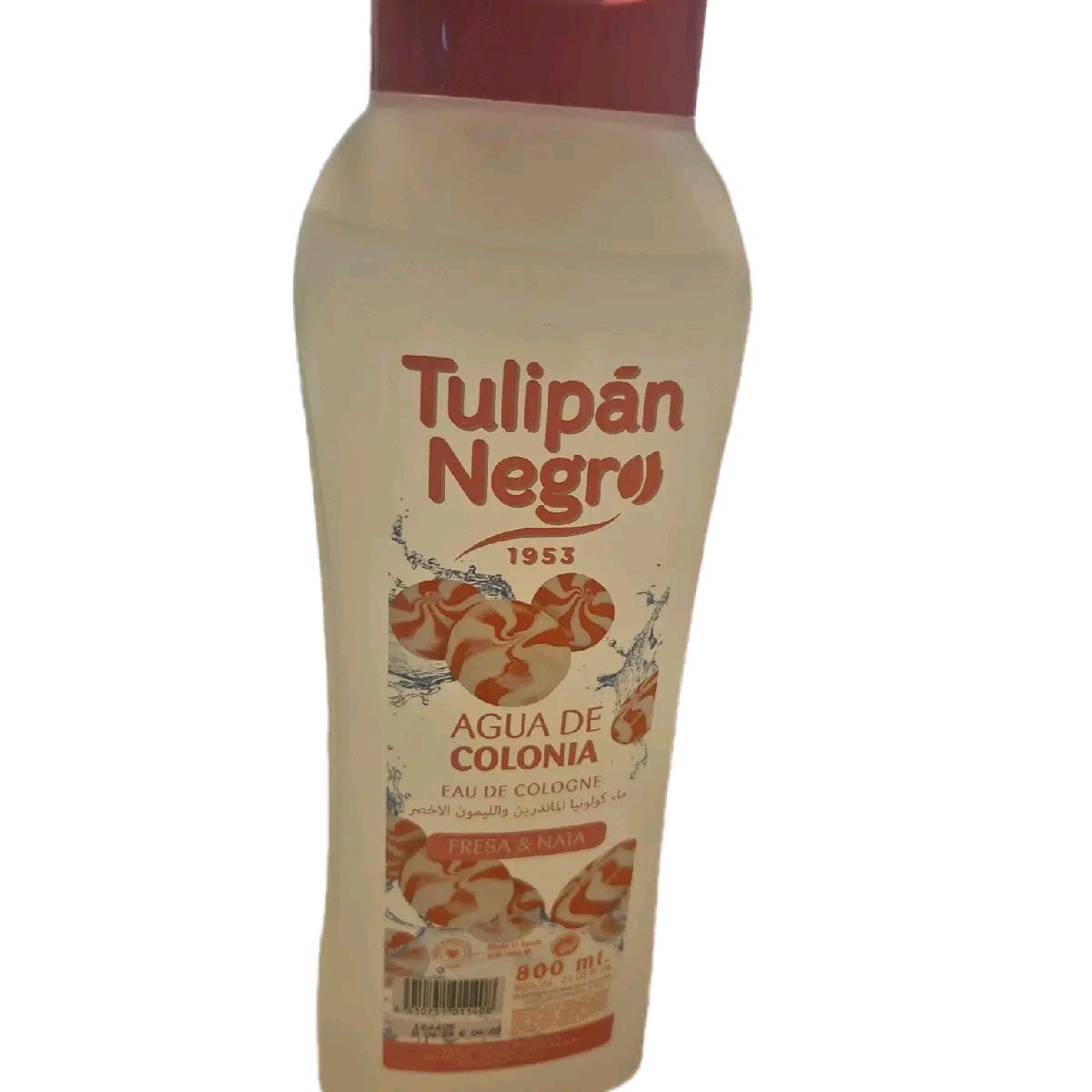 Tulipan negro aqua de colonia body cologne fresca nata 800ml