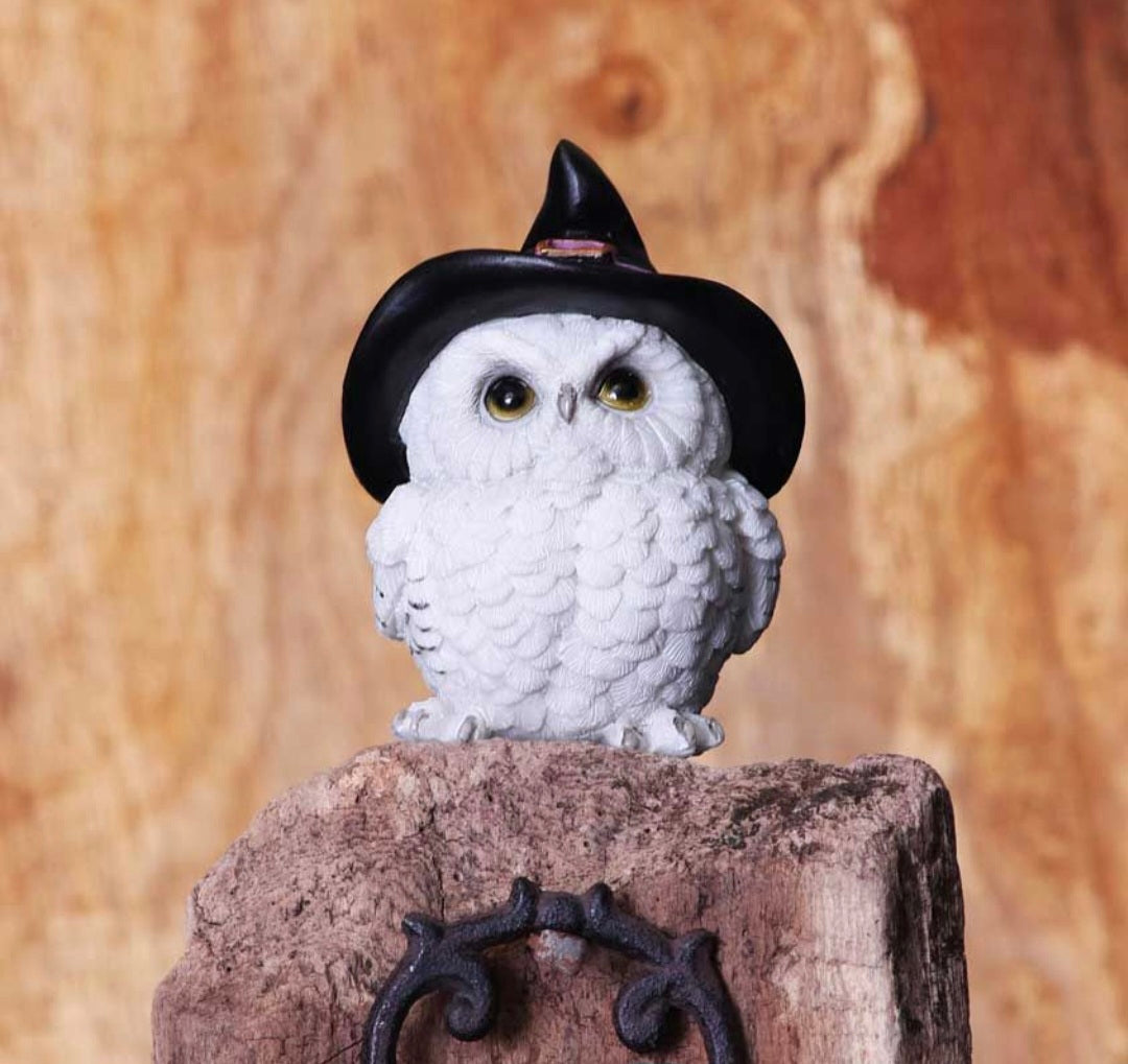 Snowy Spells 9cm
Snowy Spells Owl Figurine 9cm