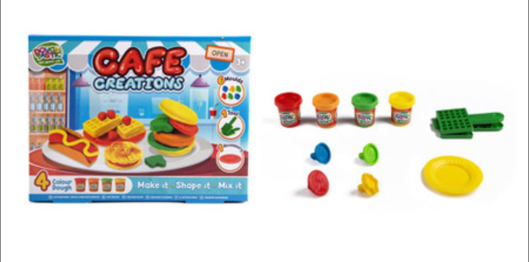 Dough Tastic Cafe Creations play dough set for children aged 3 and older
