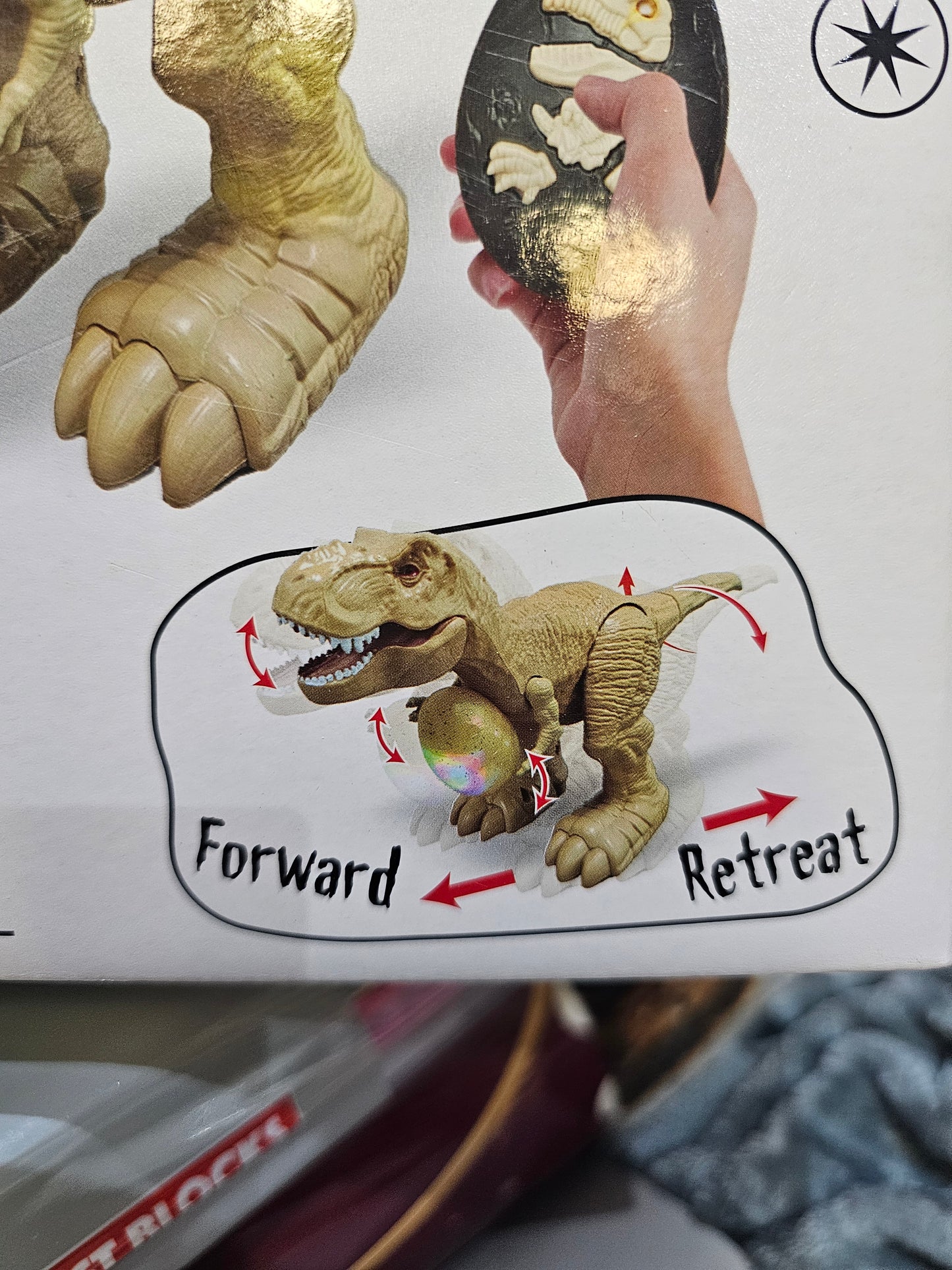 Remote controlled Dinosaur with egg