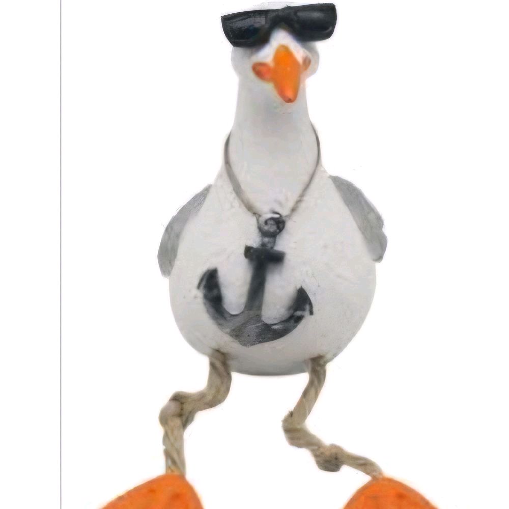 Seagull Decor Set with String Legs for Home Decor
