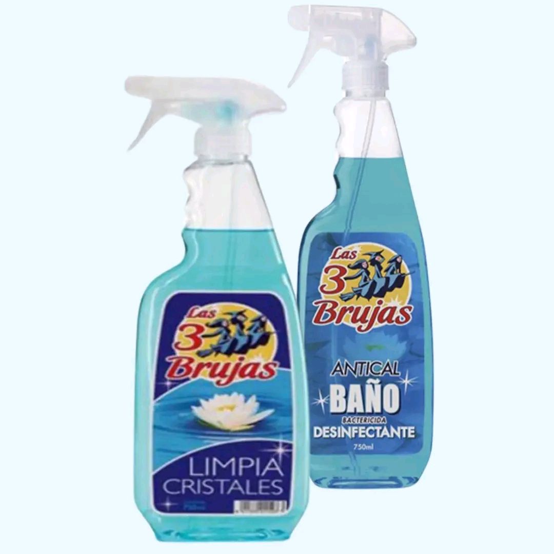 3 Witches spanish Household Cleaning Products