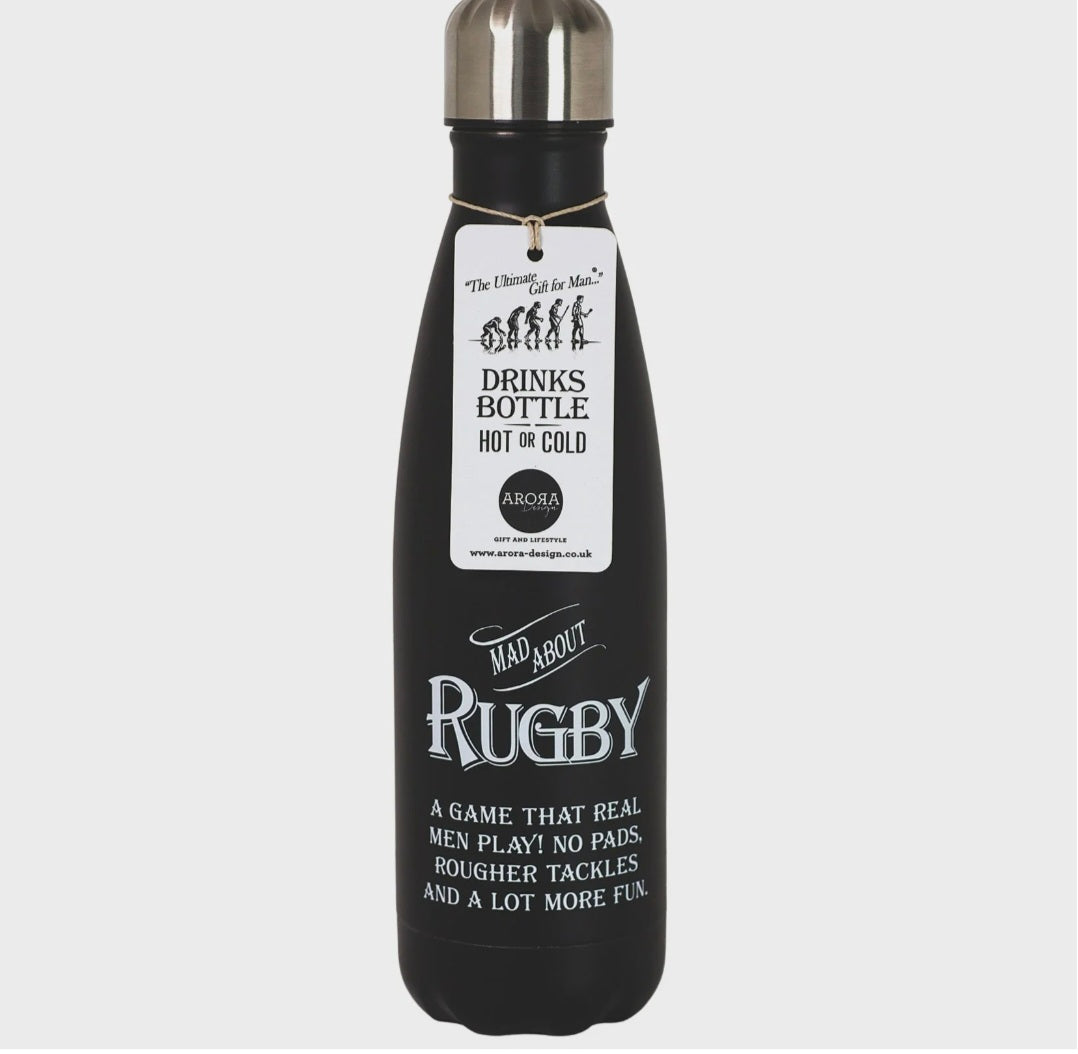 Drink Bottle Rugby