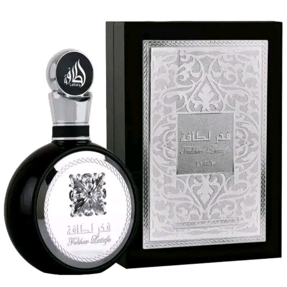 Pride of lattafa silver men's fragrance 100ml