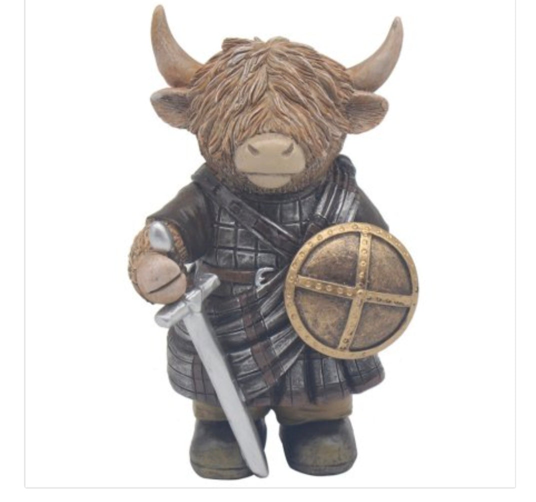 Highland Cow William Wallace Deco