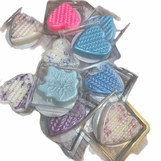 various shapes Clamshell Wax Melts, Scents A-E approx 11g scented