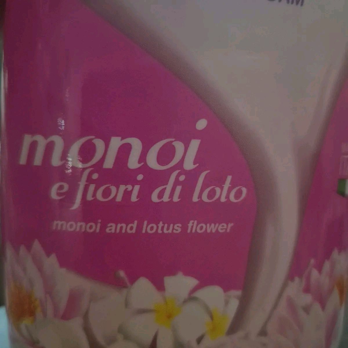 Malizia Italian Bath Foam with Monoi and Lotus Flower