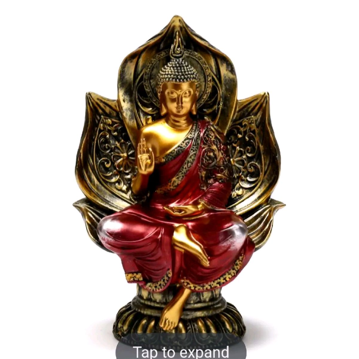 Thai Buddha Seated Lotus Figurine