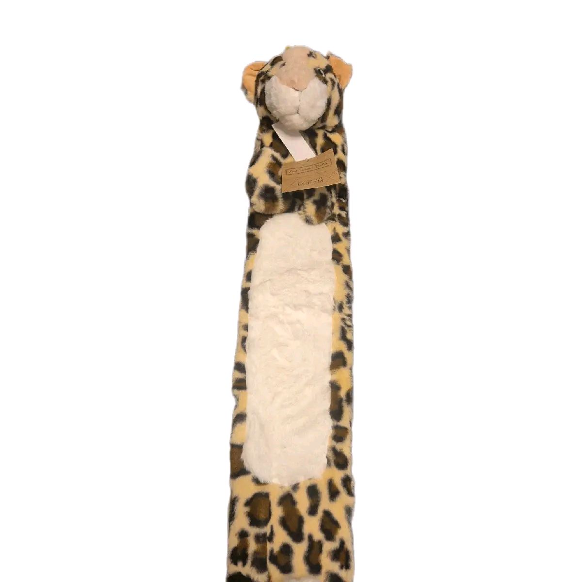 Long Leopard Hot Water Bottle