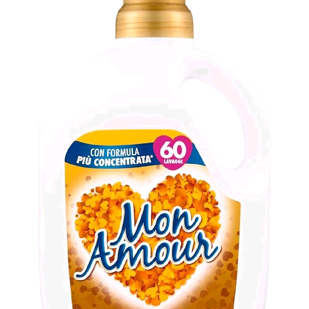 Mon Amour Fabric Conditioner Oro Argan Oil 60 Washes 3l with Concentrated Formula for Enhanced Care fabric softener