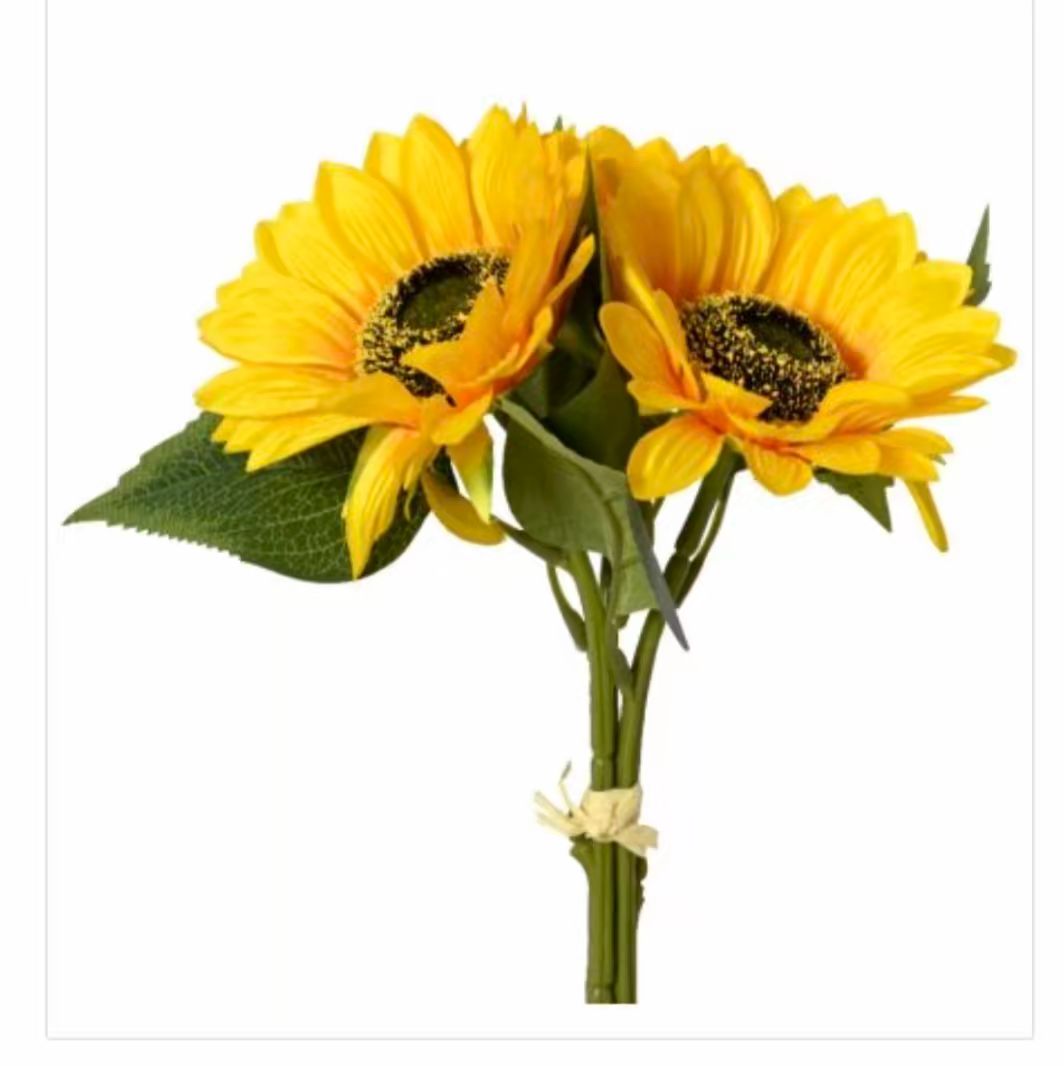 Yellow Sunflower Bundle, 42cm Decor