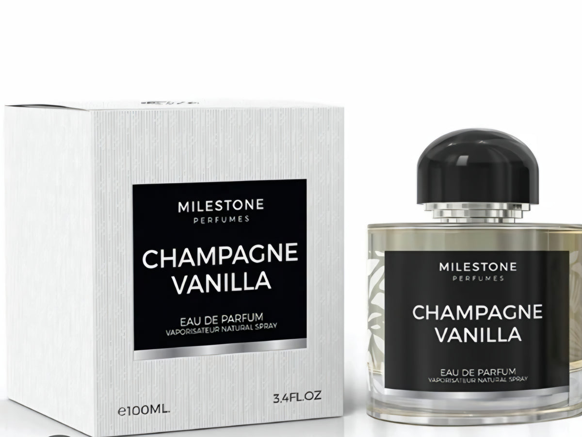 Milestone champagne vanilla eau de parfum 100ml