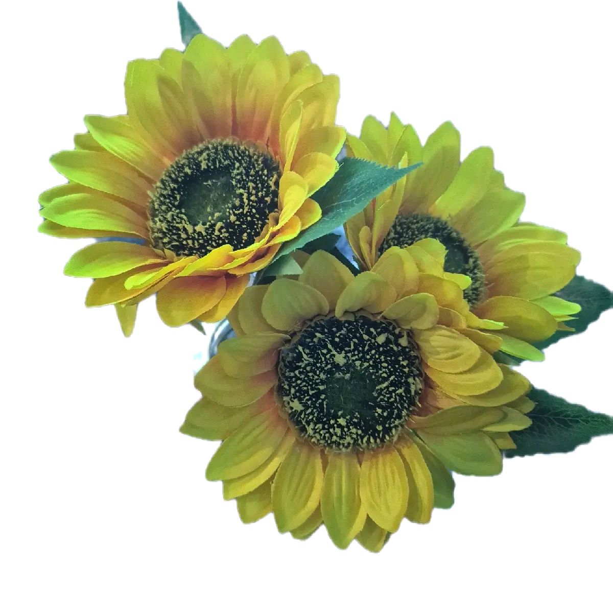 Yellow Sunflower Bundle, 42cm Decor