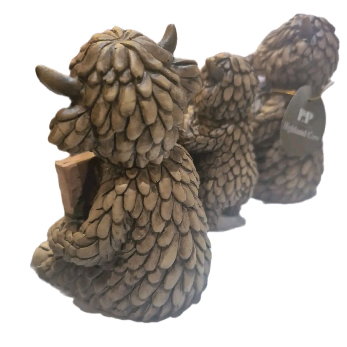 Hughie Highland Cow Deco & Plaque 2 varients